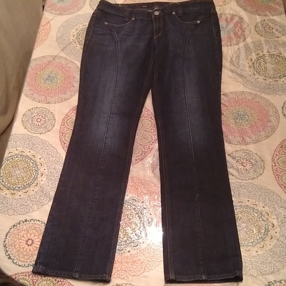 Dark wash blue woman's Jean - Picture 3 of 8